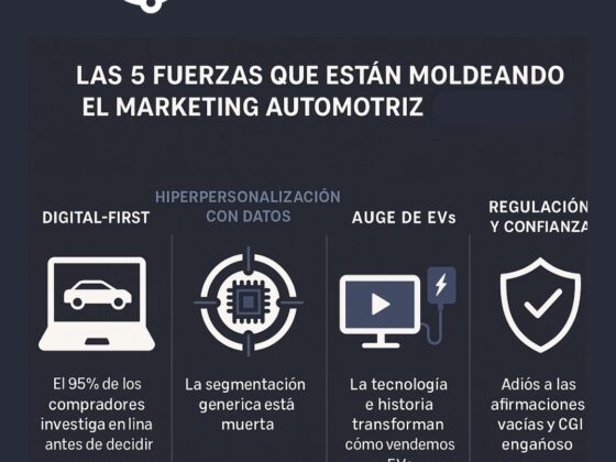 Tendencias Clave que Moldean el Marketing Digital Automotriz en 2025
